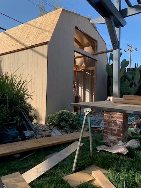 Elk Grove CA Barn Shed Transformation by Razo Builders Inc